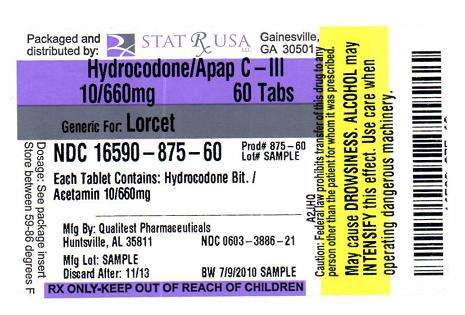 HYDROCODONE BITARTRATE AND ACETAMINOPHEN